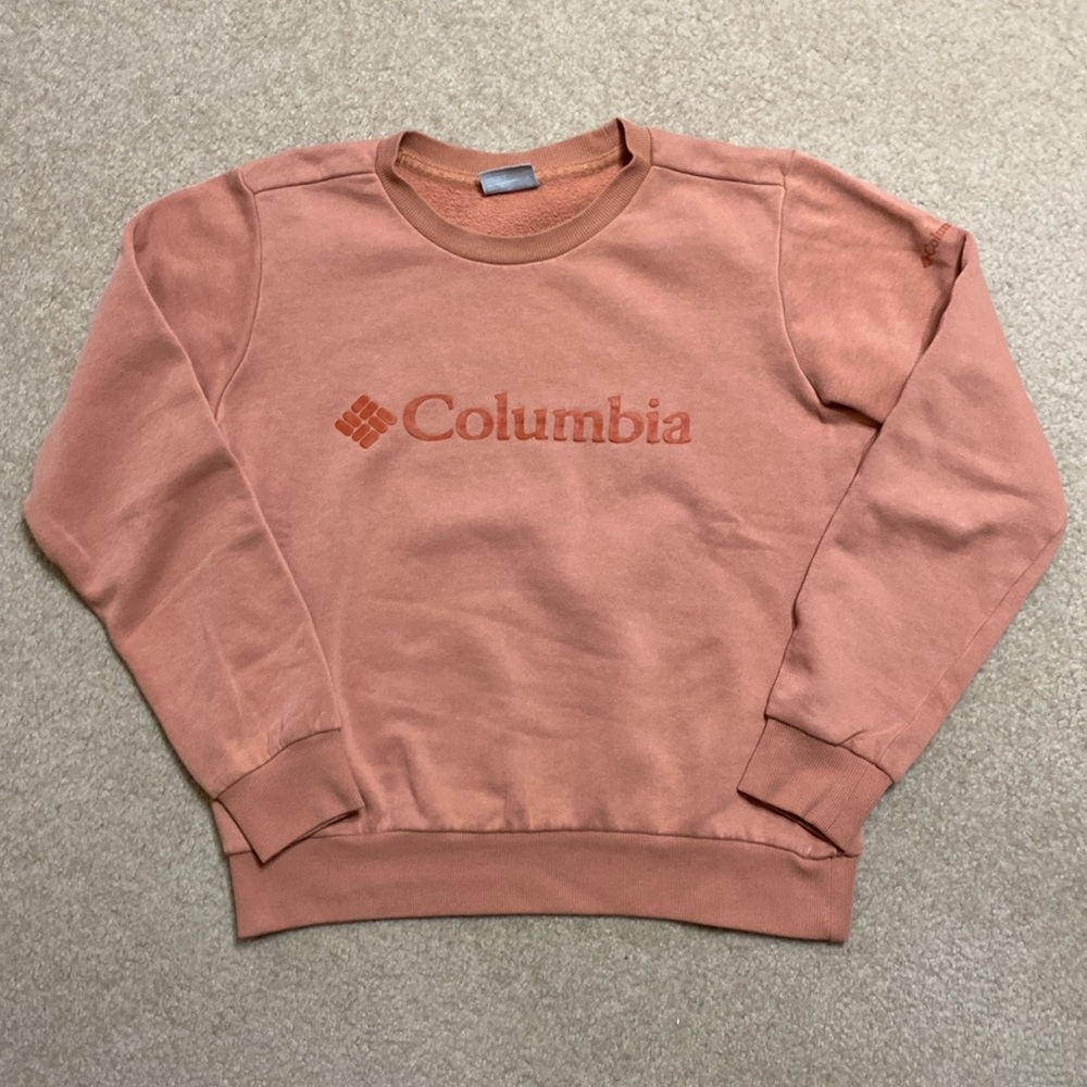 Columbia Sunridge logo crewneck sweatshirt